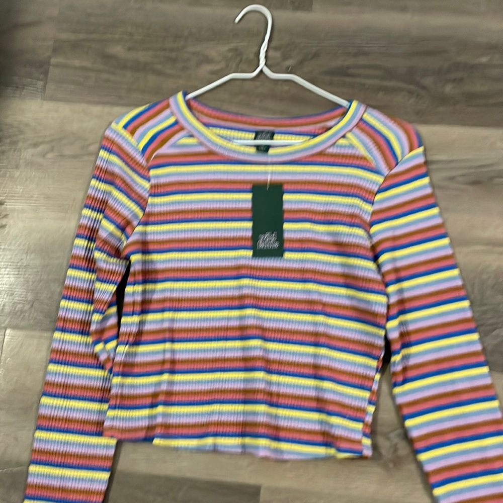 Cute multicolored crop top